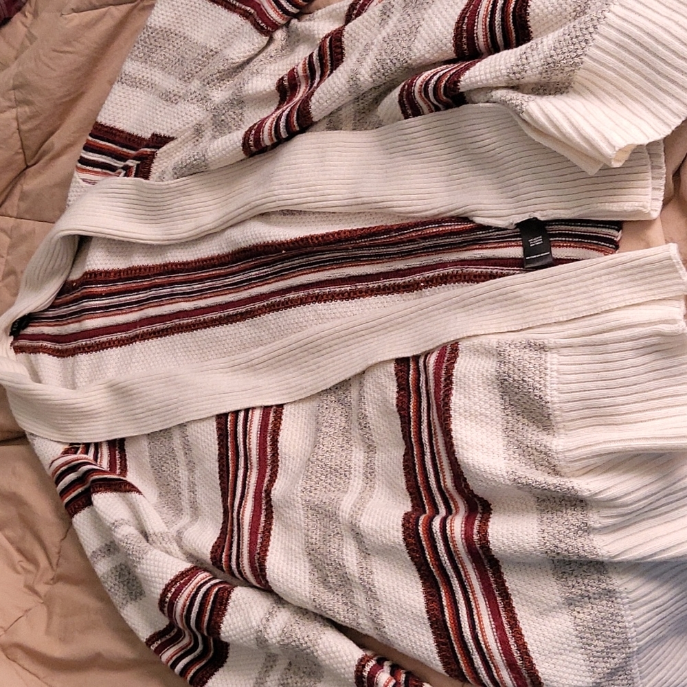 Torrid stripe cardigan